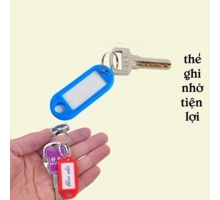 Thẻ chìa khoá, key tag SQ-3308 dùng ghi chú, đánh dấu số chìa khóa, hành lý
