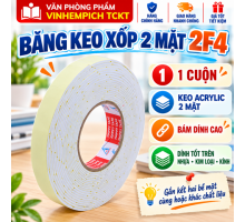 BĂNG KEO XỐP 2.5F 9YDS
