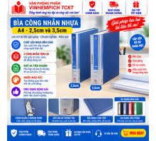 Bìa còng nhẫn nhựa 2.5F HQNGP