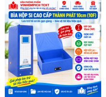 Bìa hộp si cao cấp Thành Phát 10cm (10F)