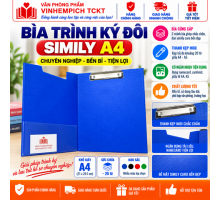 Bìa trình ký kép simily tốt THÀNH PHÁT