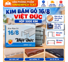 Ghim bấm gỗ 16/8 Việt Đức 5000 Kim