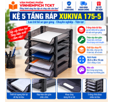 Kệ 5 tầng đứng Xukiva 175-5