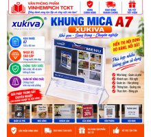 KHUNG THỰC ĐƠN MICA - 191-A7