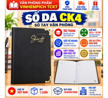 Sổ da CK4 dày (10.5x15cm)